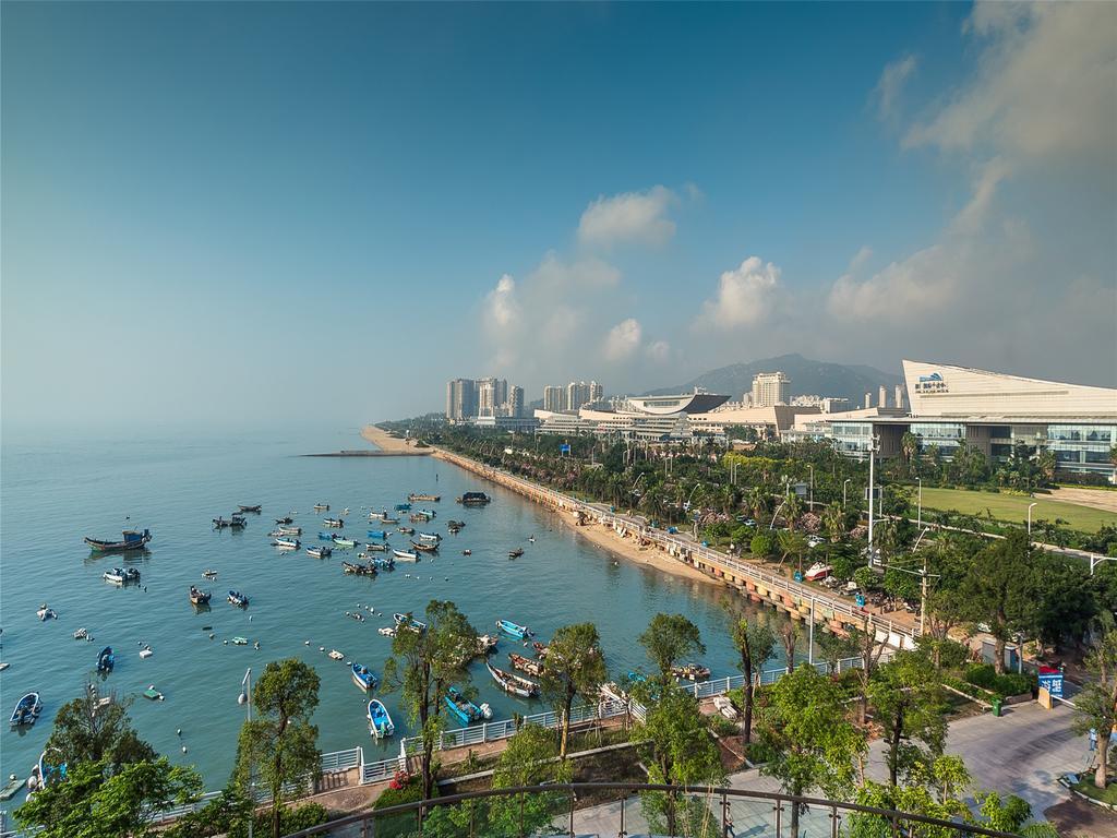 Xiamen International Conference Center Hotel Prime Seaview Hotel Esterno foto