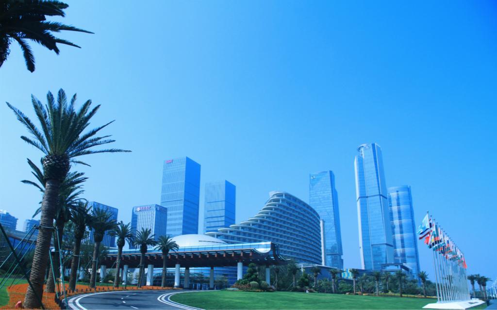 Xiamen International Conference Center Hotel Prime Seaview Hotel Esterno foto